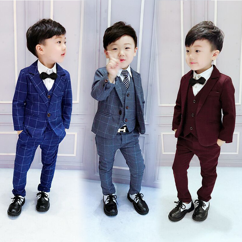 Three-year-old suit for children's suit for children's dress for wedding children's dress boy and children's costume
