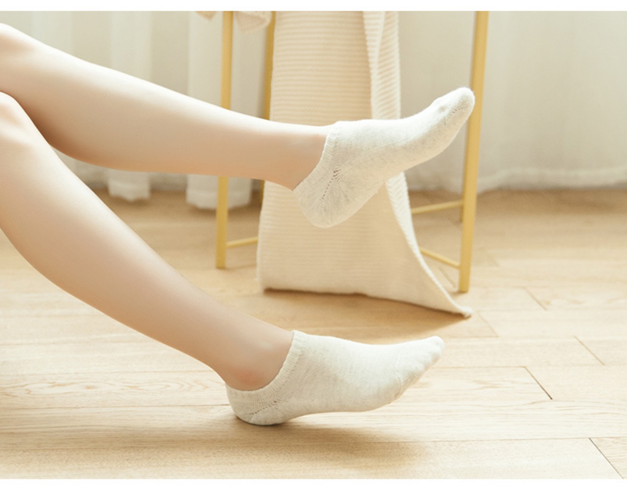Vớ dày tất nữ vớ cotton vớ dưới nông vớ vô hình mùa thu và mùa đông cộng với nhung ấm chống trượt vớ vớ xỏ ngón