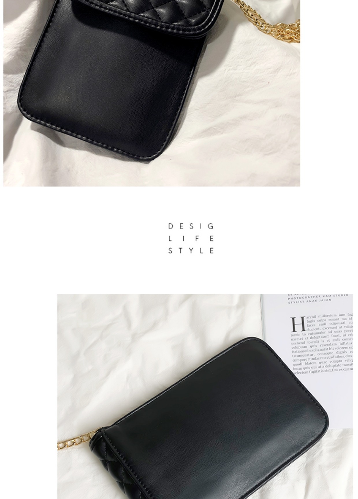 Túi đựng điện thoại di động nữ 2018 mới mini bag mùa hè hoang dã mẫu 2017 phiên bản Hàn Quốc của gói thủy triều nghiêng dễ thương túi đựng điện thoại nữ cao cấp