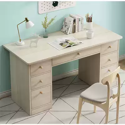 Computer desk desktop bedroom student desk writing learning table simple home with drawer office desk rental room