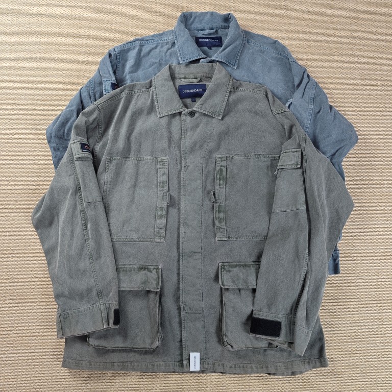 ジャケット・アウター DESCENDANT DWU DESCENDANT/DWU WORK JACKET (OLIVE DRAB)