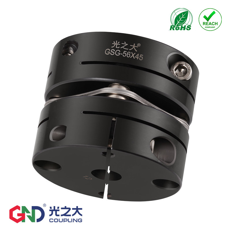 GSG45 Single Diaphragm Coupling Stepper Servo Motor Large Torque Screw Rod Light Large Elastic Coupling