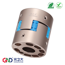 Guangzhida Transmission GFJ55 high rigidity plum blossom coupling High torque stepper servo motor coupling