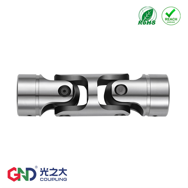 HZ06 bisection type keyway type gimbal coupling cross shaft transmission large torque connector precision couplings