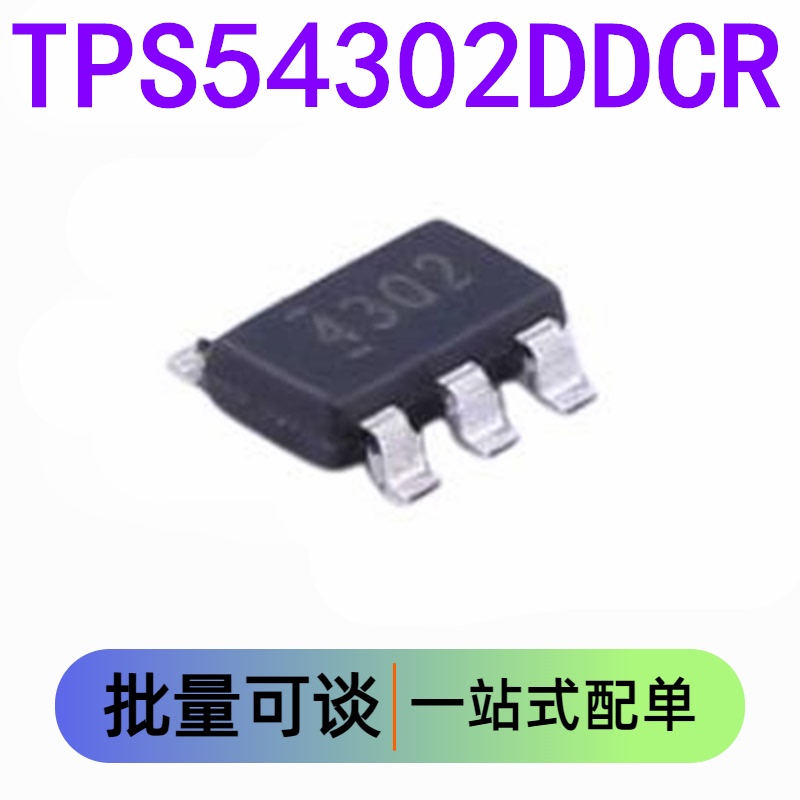 New Original Tps54302Ddcr Sot-23-6 Synchronous Buck Converter Chip