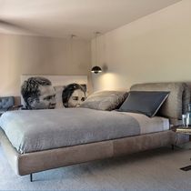 Arketipo Soft Bed Italian Minimal 1 8m Queen Bed Villa Nordic Industrial Wind Restore Bedroom