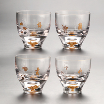 Glass Master Cup high-end Crystal Tea Cup personal special high-grade tea cup Taiwan Jinpo Cup home