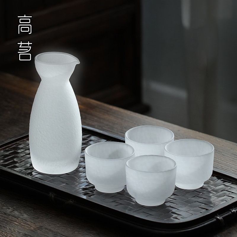 料】 ☆ 料器 白料小杯 ☆ 清朝期 純白色料 茶器酒