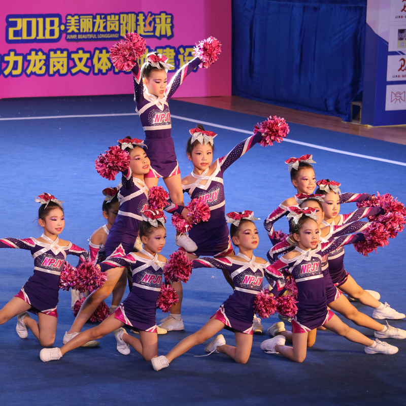 Customized cheerleading suit cheerleading team competition clothing bodybuilding and clothing 19 new performances to serve adult female men