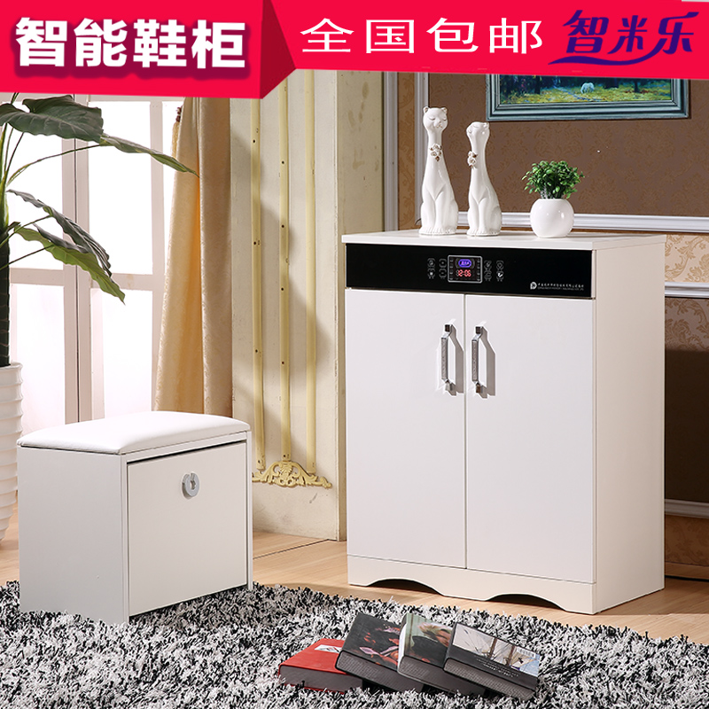 Electronic smart light and luxurious shoe cabinet drying and disinfecting dehumidified and deodorized and anti-moisture heating simple door hall modern ultra thin