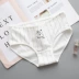6 phim hoạt hình mạng màu đỏ biểu hiện đồ lót phụ nữ cotton trung thu nữ tóm tắt cotton nội y đẹp Giống cái
