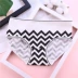 6 gói Bắc Âu đơn giản ins gió nữ đồ lót nữ áo khoác cotton eo giữa cô gái tóm tắt quần lót lọt khe xẻ đáy Giữa eo