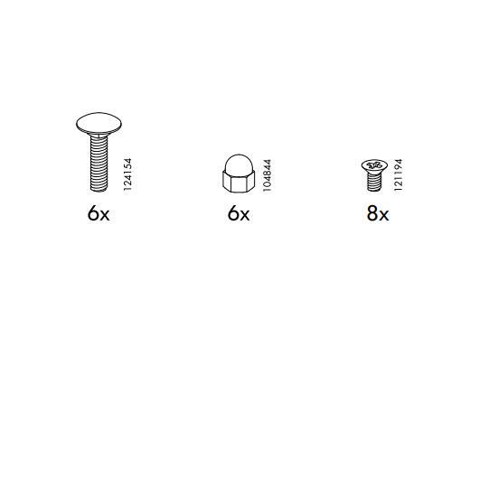 Ikea Trolley Screw Accessories Raskog Trolley 124154 104844 121194 Ikea Trolley Screw Accessories Raskog Trolley 124154 104844 121194