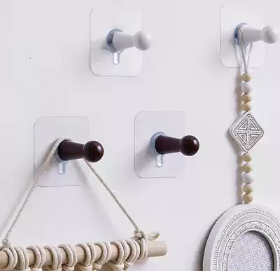 Adhesive hook Wall Wall wall hanging nail-free hook hanger strong adhesive hanging hook household