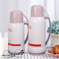 Heat-preserving kettle household hot water bottle glass liner car large capacity portable kettle European thermos bottle travel pot