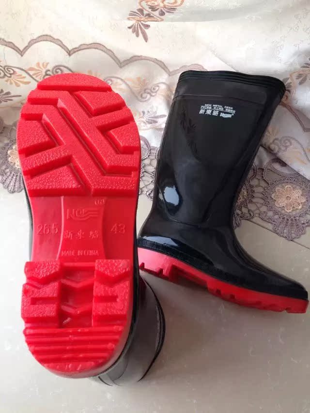 Chaussures - bottes caoutchouc homme - semelle tendon - Ref 964105 Image 7