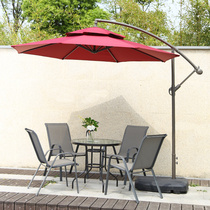Tea picking hat female outdoor parasol large combination beach open air waterproof large stalls swimming pool garden coffee shop