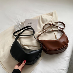 Retro bag women's large capacity 2021 new trendy versatile niche autumn and winter single shoulder crossbody bag high-end dumpling bag