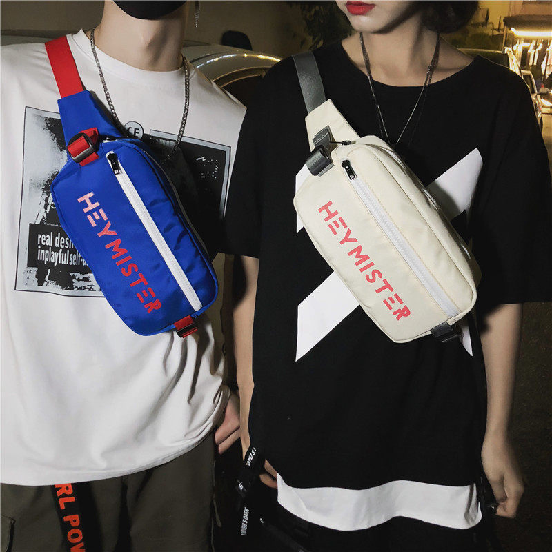 ins chest bag female 2022 new Korean version of the multi-purpose single-shoulder messenger bag casual all-match large-capacity waist bag small cross bag