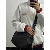 Waterproof Nylon Dumpling Bag Unisex Crossbody Bag Simple Sports Style Large Capacity Casual Shoulder Tote Bag