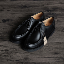 Spot KLEMAN French classic PADROR black casual lace-up shoes urban commuter men and women Retro