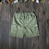 Spot Japanese Kriff Mayer olive multi-bag tooling shorts five-point pants retro outdoor mountain