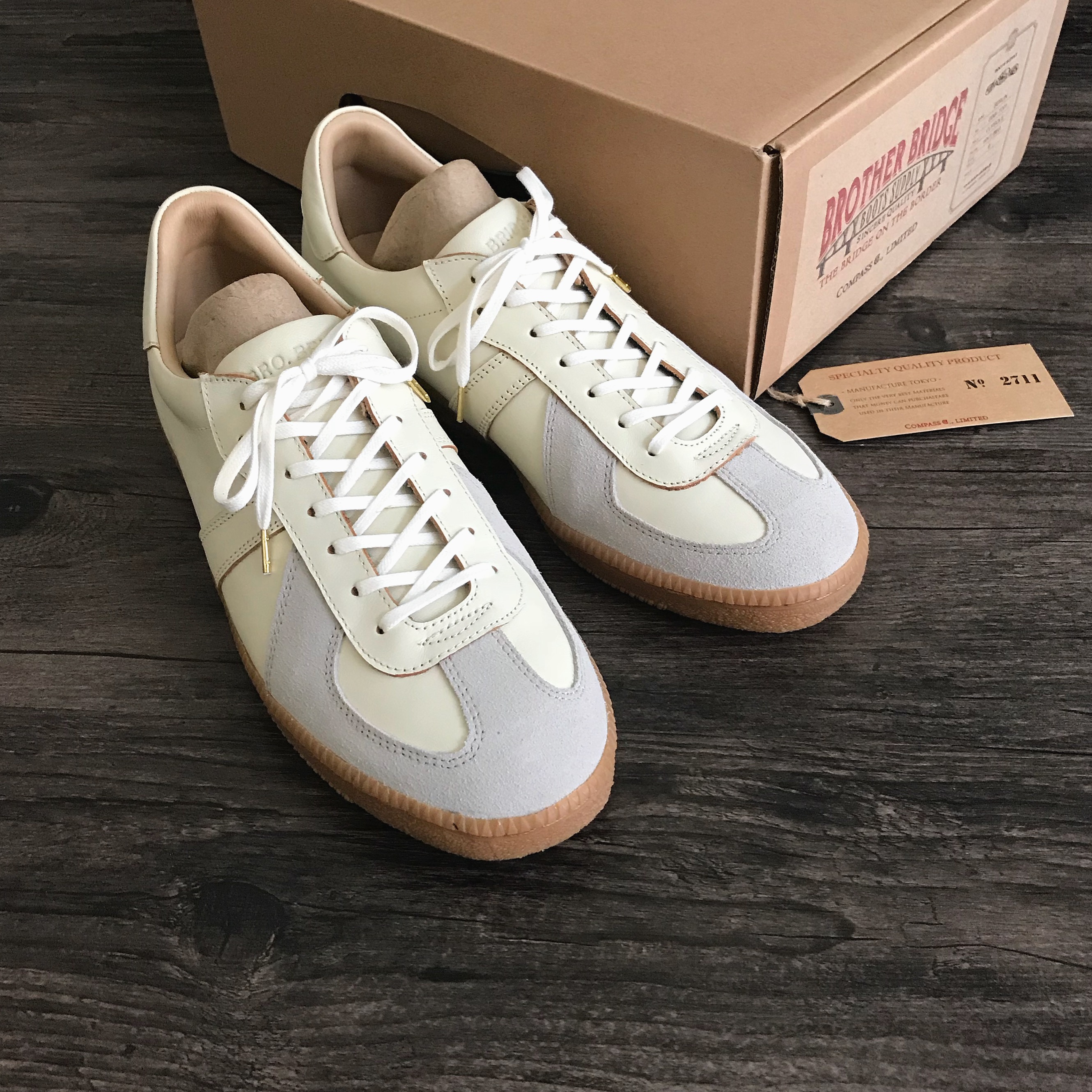 Spot Brother Bridge Japan Made Tea Core Mapid Training Shoes Retro Style Wind GGT Training Shoes