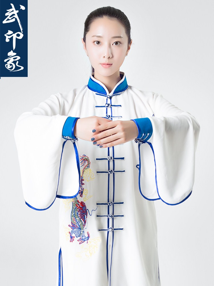 Taiji clothing women's spring and summer Taijiquan clothing practice clothing spring martial arts clothing competition performance clothing middle-aged and elderly martial arts impression