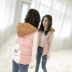 Áo vest cotton dày ngọt ngào in vest thời trang 2018 thu đông mới xuống áo khoác cotton nữ thời trang công sở nữ cao cấp Áo vest