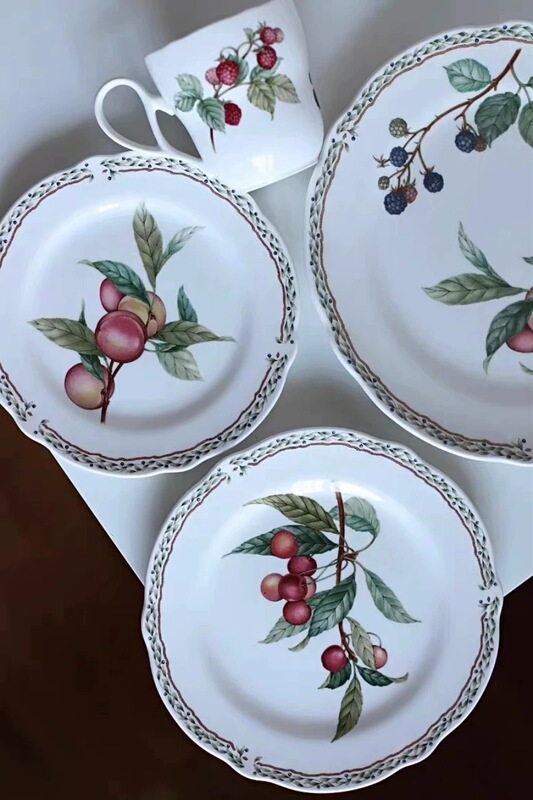 Japanese Origin Noritake Royal Orchard Shell Label Collection, Absolutely Authentic