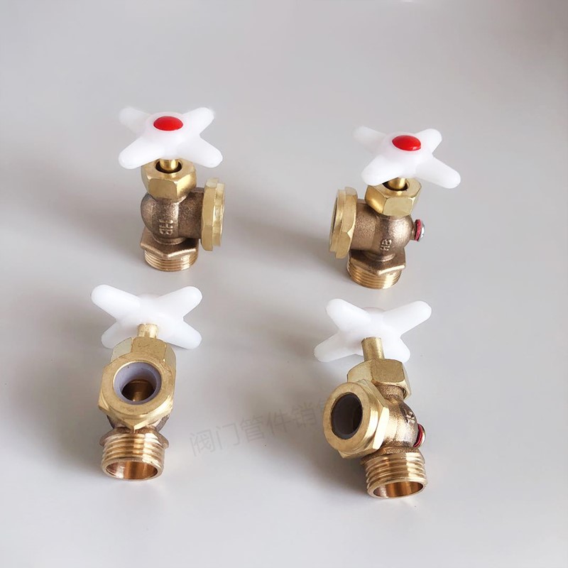 White wheel level gauge Cork threaded interface 4 points 6 points water tank boiler glass accessories glass tube water level display