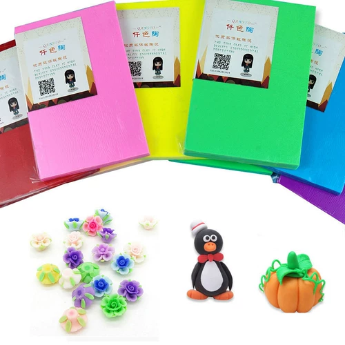 Глина, фигурка для школьников ручной работы, кукла, нетоксичный экологичный комплект, 125 грамм, «сделай сам», 36 цветов