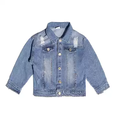 Children's clothing boys denim suit 2020 new spring Korean children's coat big children's spring children's clothes trend