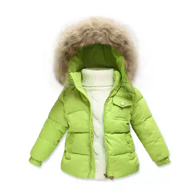 Broken clearance children's down clothes baby thick coat boys winter clothes girls baby children's winter clothes