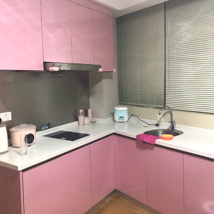 Waterproof furniture Furniture Renovated Stickers TEA TABLE CABINET TABLE TOP SELF-ADHESIVE BAKING VARNISH DECORATION FULL PACKAGE OVERALL CABINET ANTI-OIL PLUS