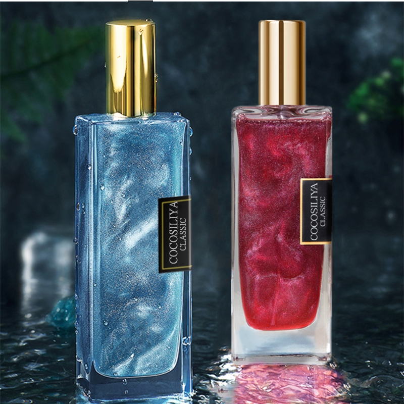 Net red shake with the same paragraph reversal Parisian gold flow sand perfume lady lasting light fragrance Berlin teenage girl natural fresher man