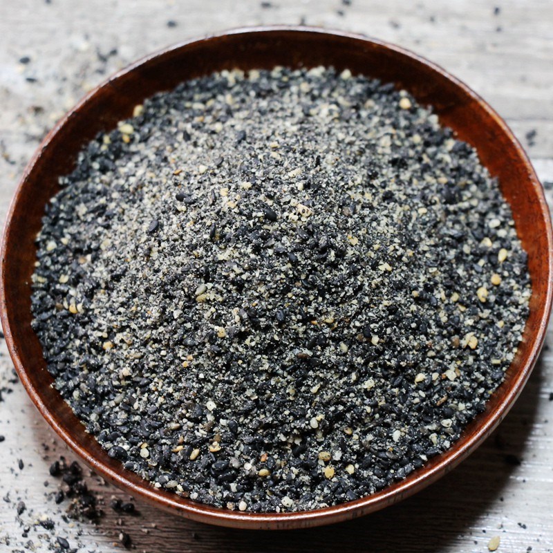 Black Sesame Pure Sesame Crushed Precious Sesame Run-ready Dry Eat Naturally Fried Sesame Now Fried Snack Concort