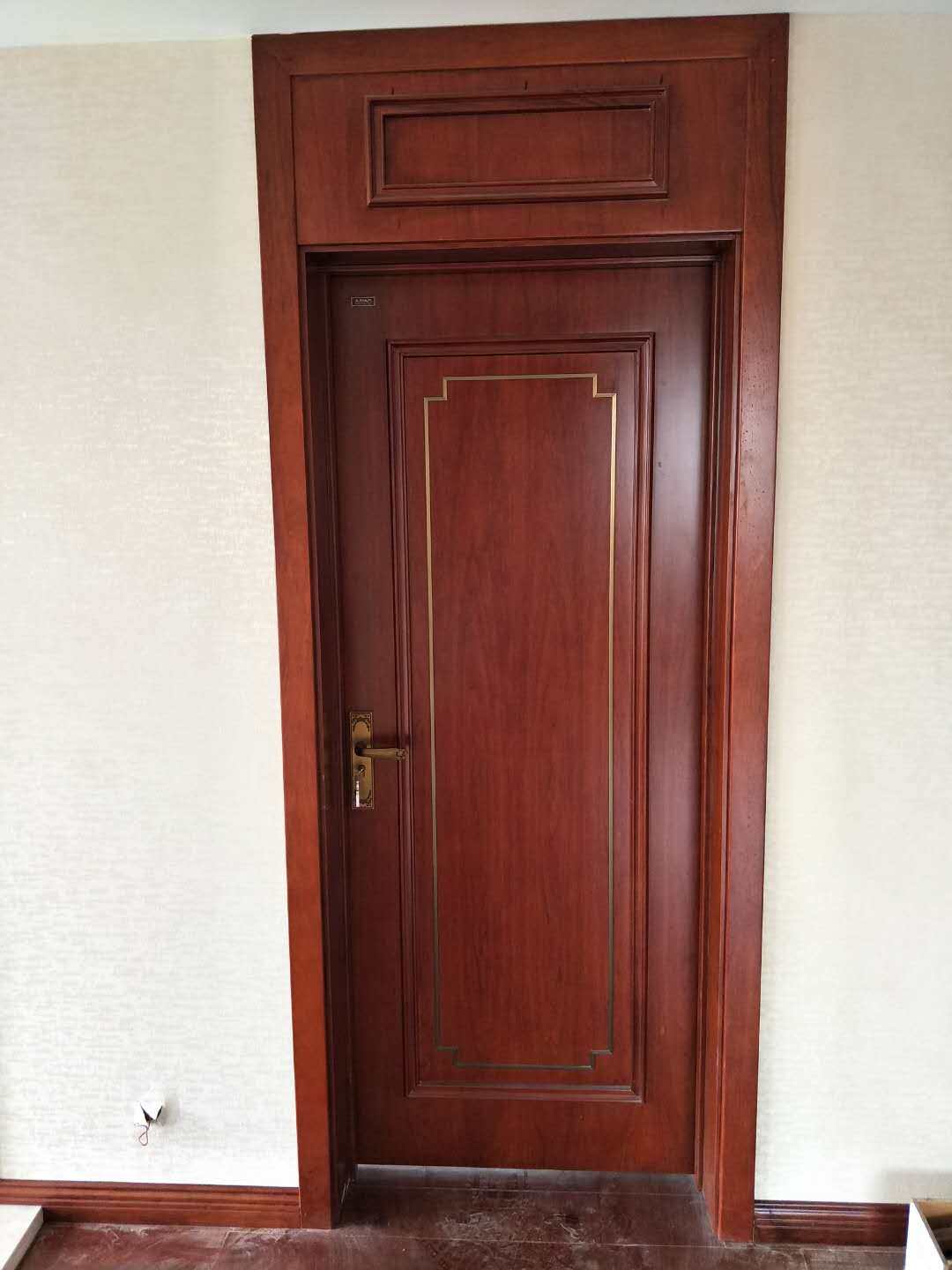 Dynastic wooden door YM-0701B custom made of wood