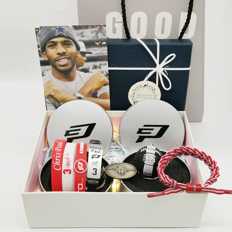 nba star No. 3 Chrislav Lauren polo basketball bracelet CP3 signature wristband souvenirs around to send boys gifts