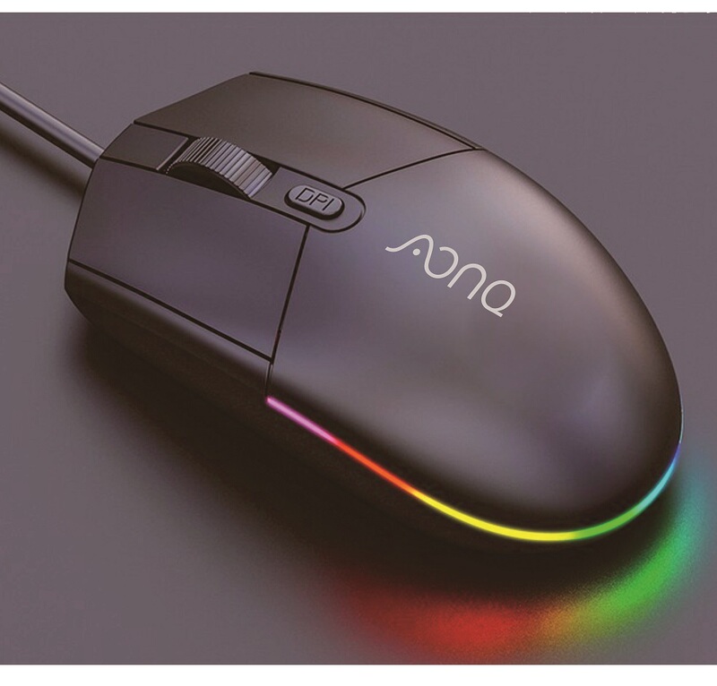 Aivick Lg100 Wired USB Mouse Rgb Luminous Gaming Mouse Computer Notebook Office Mouse Mouse