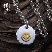 Silver Chuang BWL925 sterling silver handmade necklace pendant making Wall Leather BWL18k gold sweater chain