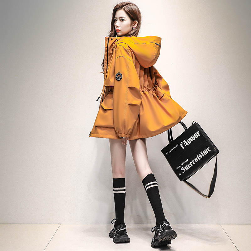 2026 New Style down Jacket for Women, Waist-Cinching Parka, Mid-Length Slim Fit Trench Coat for Women, Fleece-Lined
