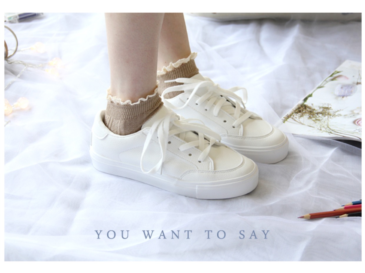 Đầm ren Nữ Hàn Quốc Công chúa Nhật Bản Bít tất vớ Mùa hè mỏng Sinh viên Cotton Cô gái dễ thương Đại học Gió - Vớ sợi tre vớ nam