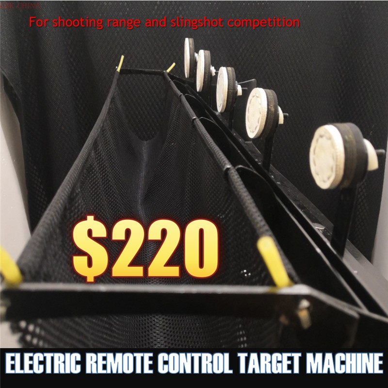 Slingshot Target Field Special Overturning Target Fully Automatic Remote Control Shooting Up And Down Target Training Target Outlet The Same Paragraph