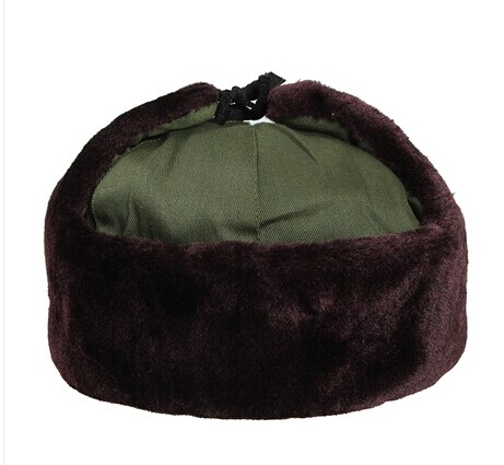 Labor insurance cotton hat military green hat cold storage hat winter outdoor duty warm hat northeast protection smashing safety Lei Feng hat