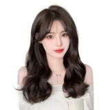 Парик, волнистый кудрявый шлем изготовленный из настоящих волос