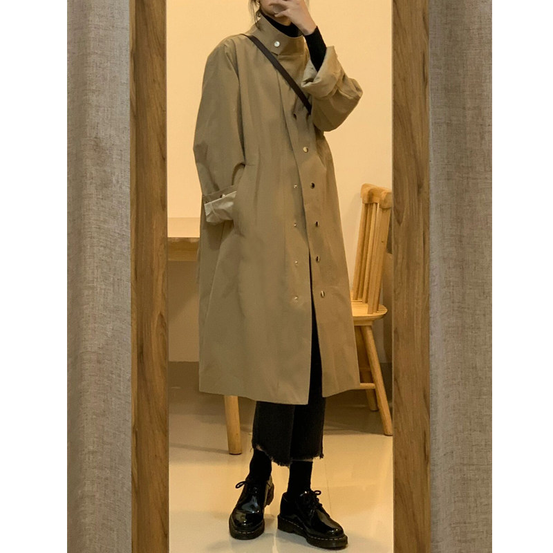 Windcoat jacket woman 2022 Spring loaded new coat of summer slim fit this year Pop small high-end ins