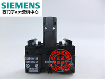 (Fake one penalty ten) Original German Siemens button with light base 3SB3400-1RB AC230V