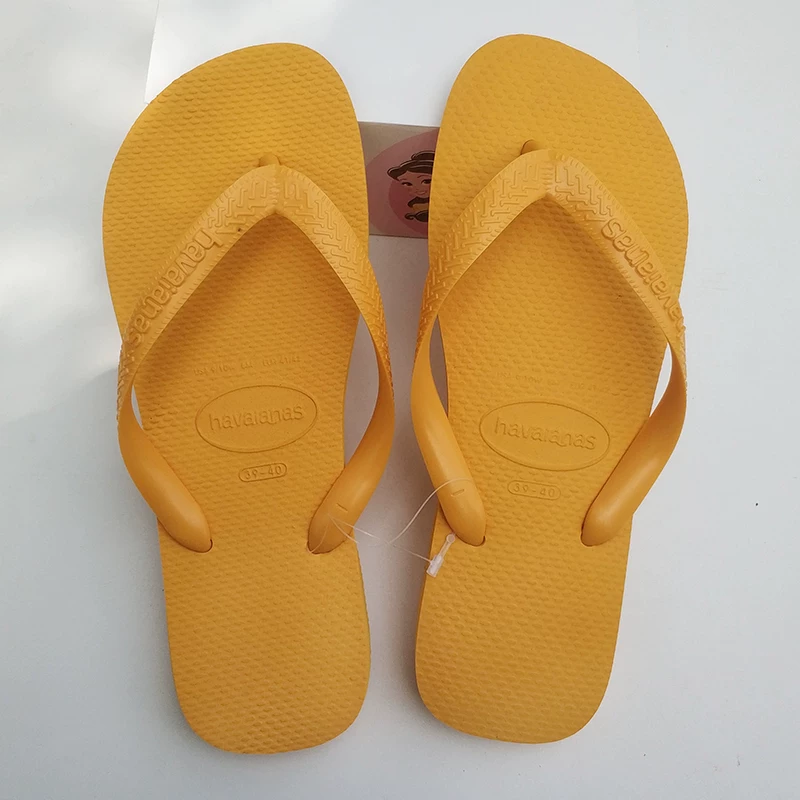 Brazil Havaianas Human -Drag Мужчины и женщины пляжные тапочки TOP широкополосный антискользящий летом носки для ног
