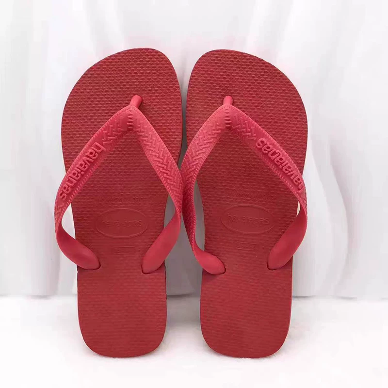 Brazil Havaianas Human -Drag Мужчины и женщины пляжные тапочки TOP широкополосный антискользящий летом носки для ног